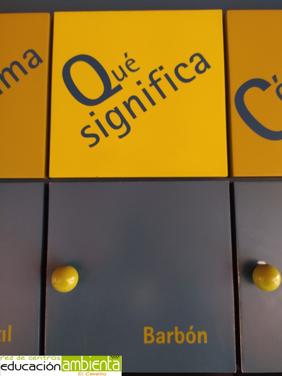 Panel de divulgación del C.E.A. El Campillo.